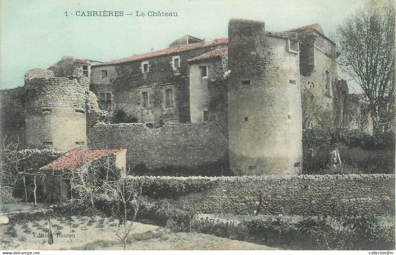 .CPA FRANCE 84 " Cabrières, Le Château" - Cabrieres D'Aigues