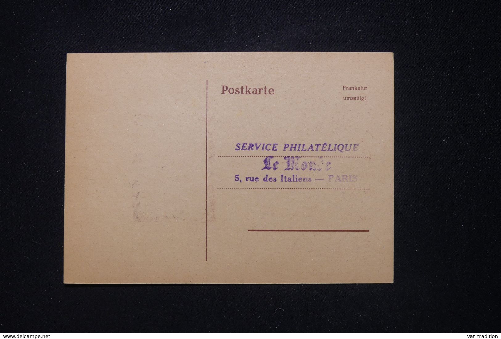 SARRE  - Carte Maximum En 1951 - Facteur à Cheval - L 95230 - Maximumkarten