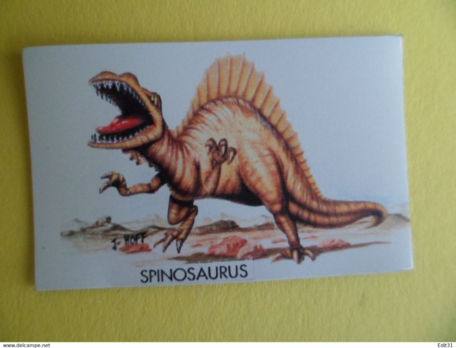 8 magnets animaux DINOSAURES - Tyranausaurus Parasaurolophus Diplodocus Stegosaurus Spinausaurus Styracosaurus
