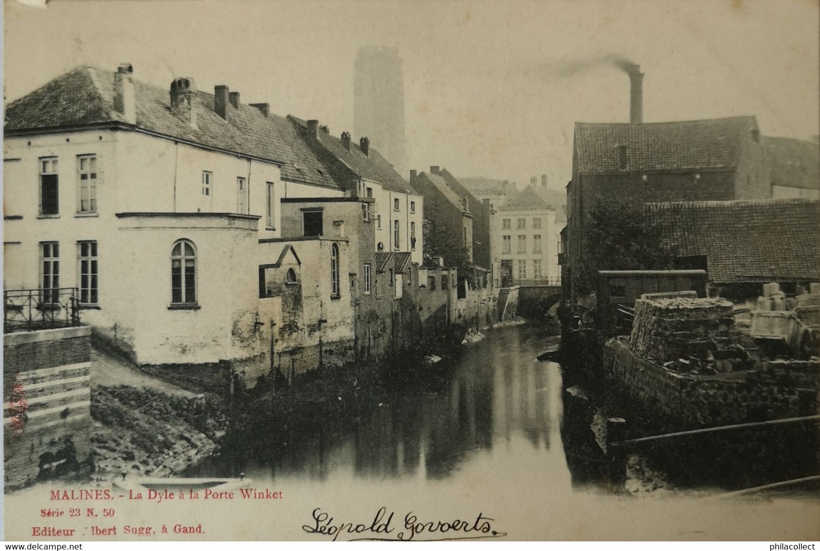 Mechelen - Malines // LA Dyle A La Porte Winket 1904 Sugg - Malines