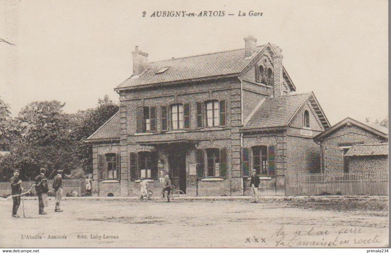 AUBIGNY EN ARTOIS - LA GARE - Aubigny En Artois