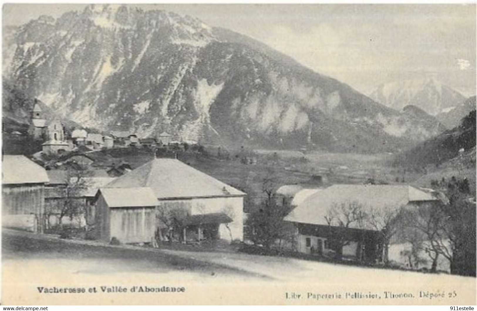 74 VACHERESSE . ET LA VALLEE  D 'ABONDANCE - Vacheresse