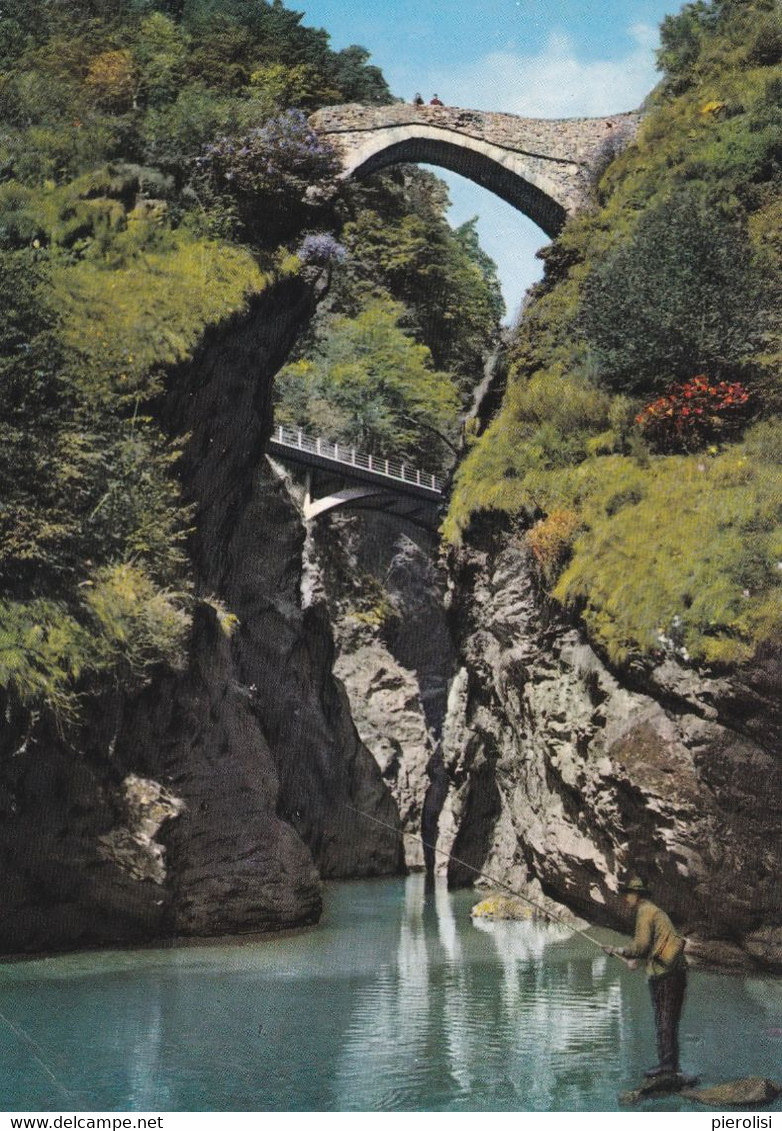 (P277) - VARALLO (Vercelli) - Vecchio E Nuovo Ponte Della Gula - Vercelli