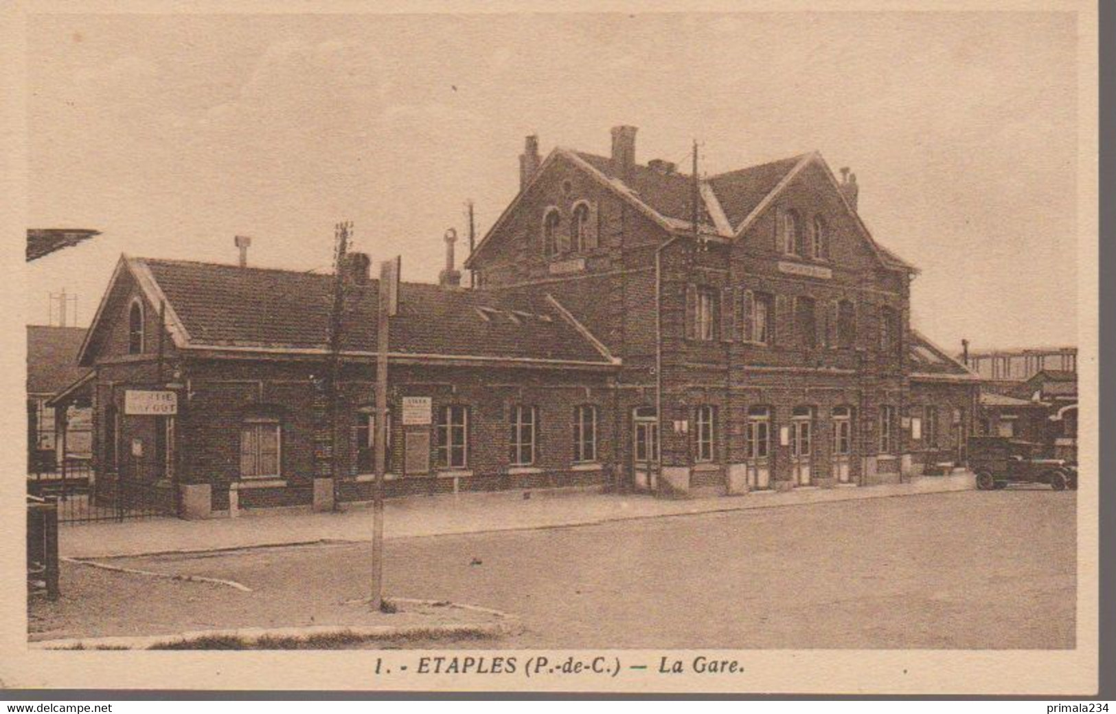 ETAPLES  - LA GARE - Etaples