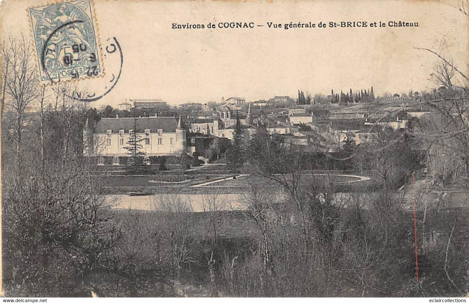 Saint Brice           16        Vue Générale.  - Carte Recollée -              (voir Scan) - Otros & Sin Clasificación