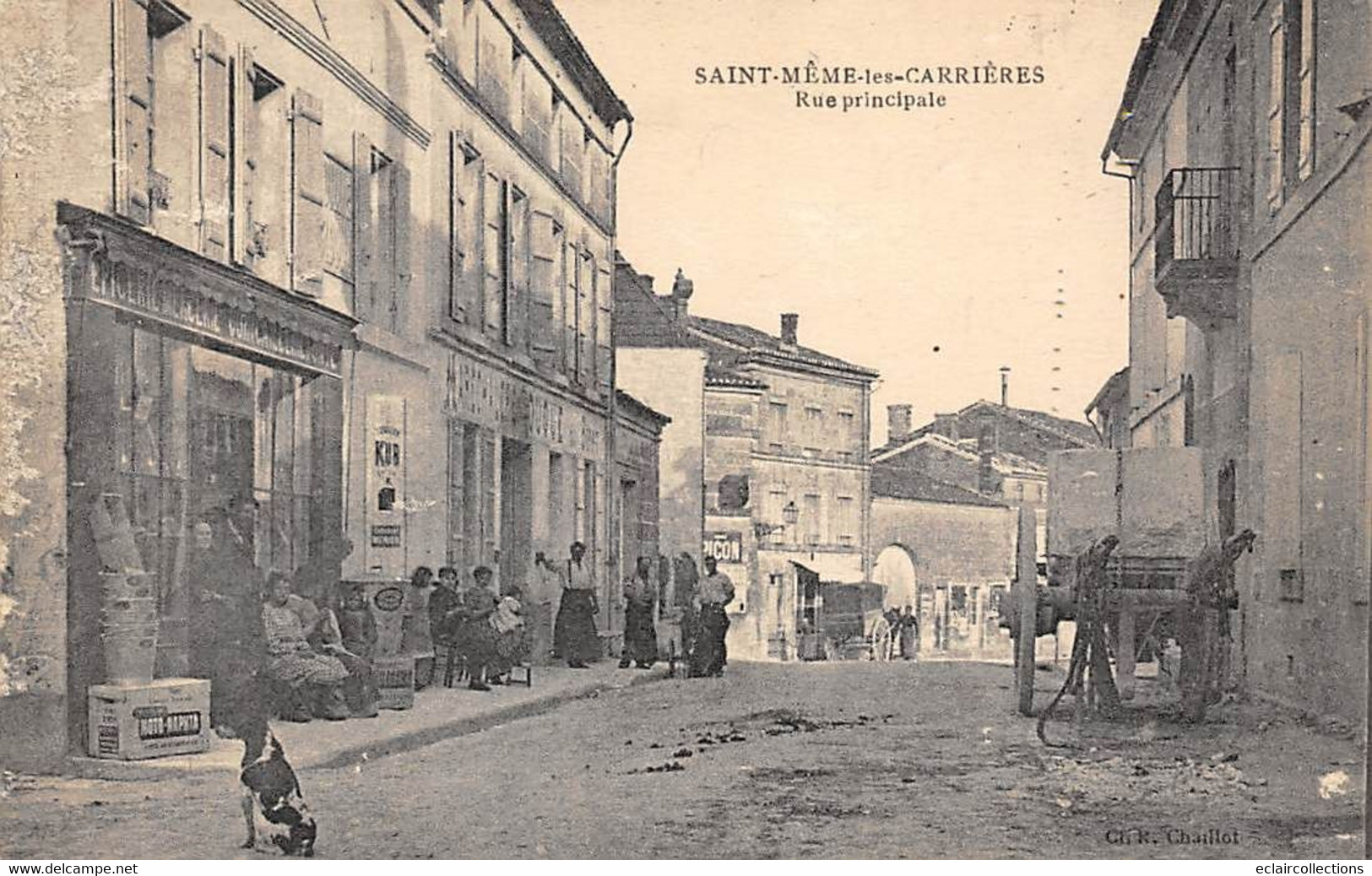 Saint Même Les Carrières         16       Rue Principale  .  Epicerie       (voir Scan) - Andere & Zonder Classificatie