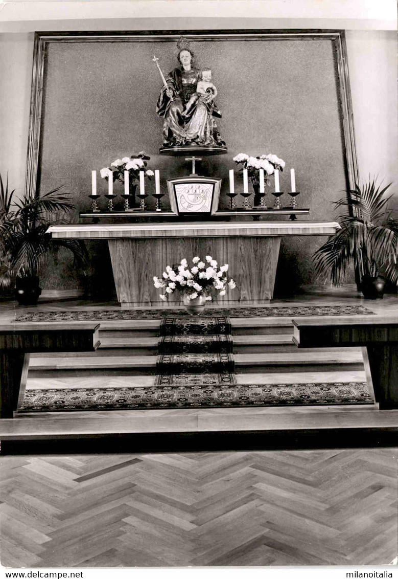 Pensionnat Sainte-Agnes, Fribourg - Chapelle * 10. 1. 1958 - Chapelle
