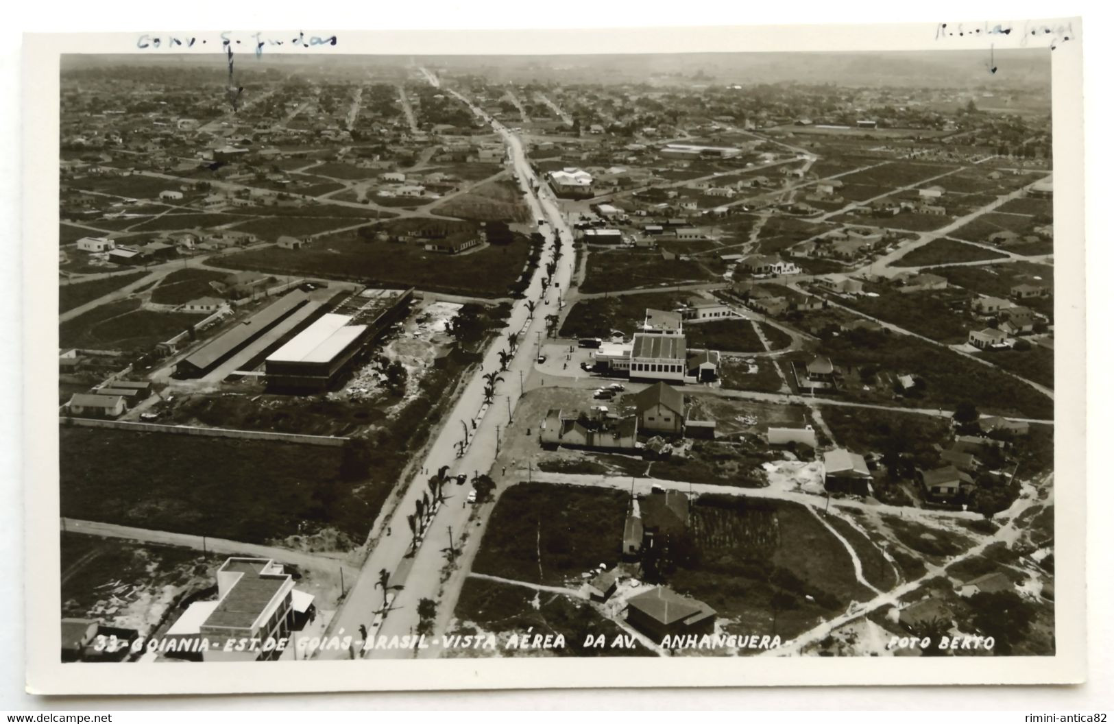 GOIANIA (BRASILE) - Est. De Goias, Vista Aerea - Goiânia