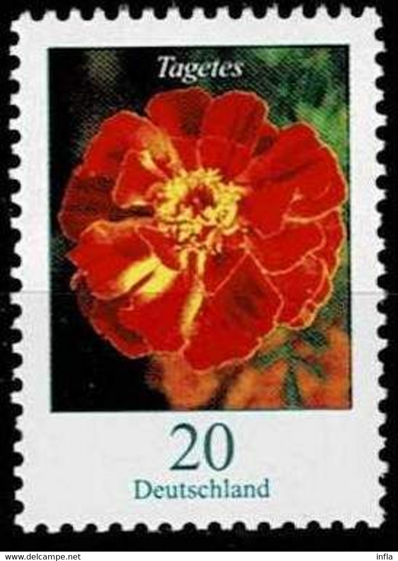 Bund 2005,Michel# 2471 R ** Blumen: Tagetes Mit Nr. 170 - Rolstempels