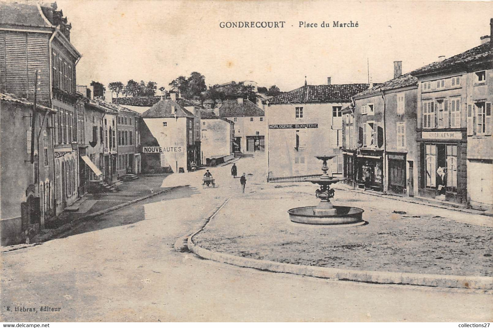 55-GONDRECOURT- PLACE DU MARCHE - Gondrecourt Le Chateau