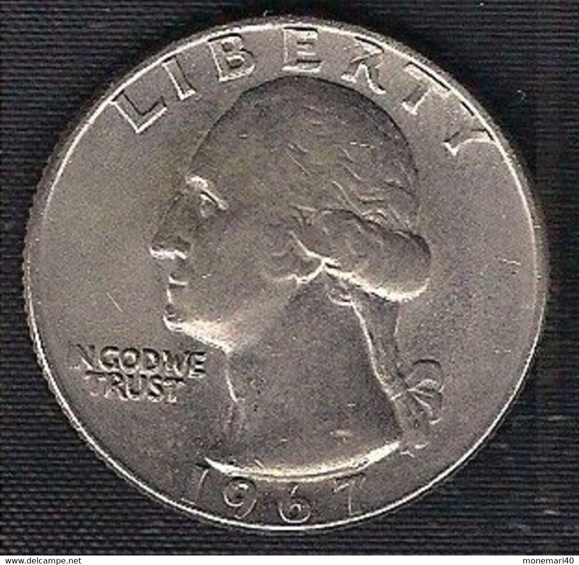 ÉTATS-UNIS 1/4 DOLLAR 1967 - Ohne Zuordnung