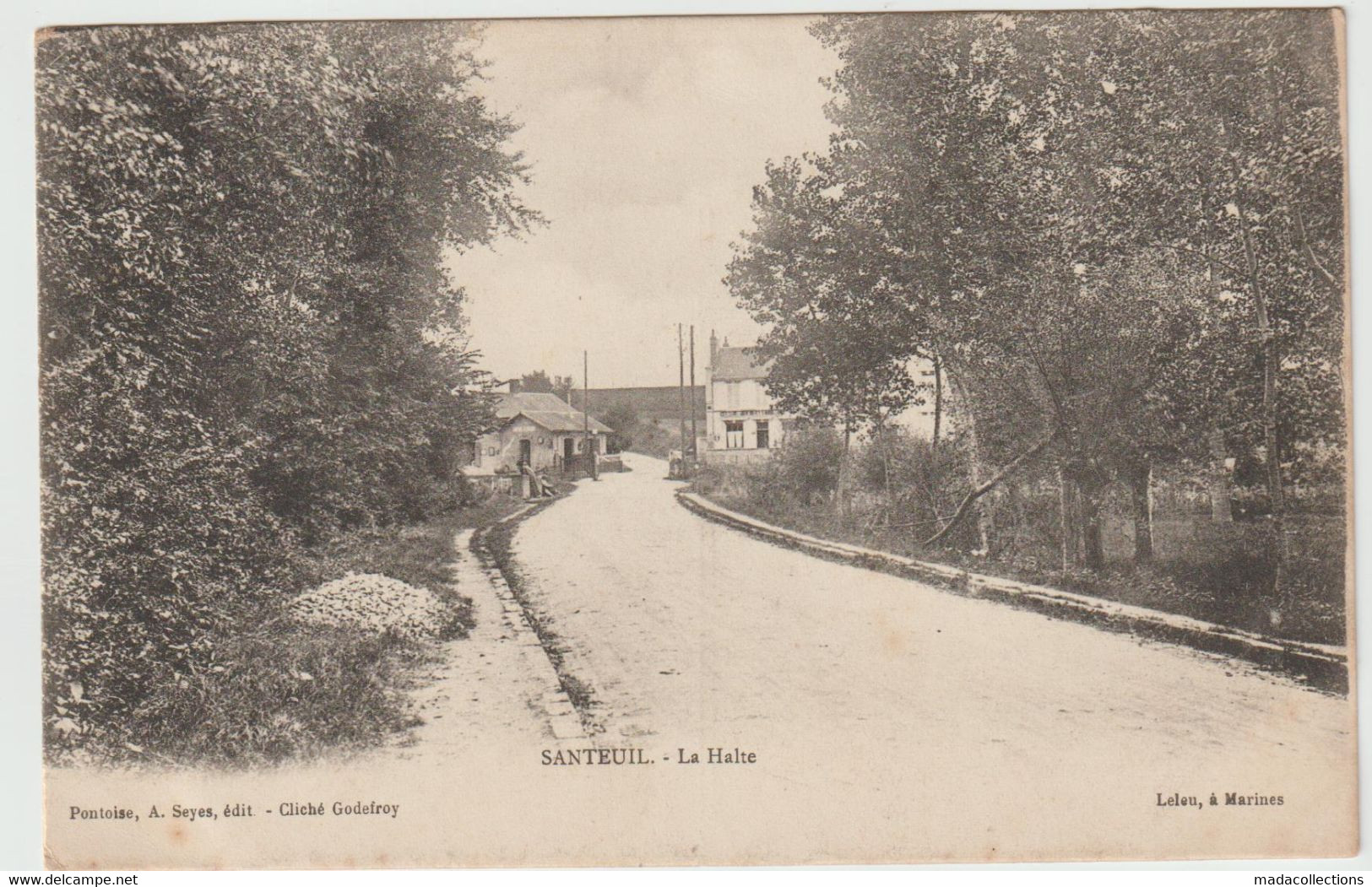 Santeuil  (95 - Val D'Oise) La Halte - Santeuil