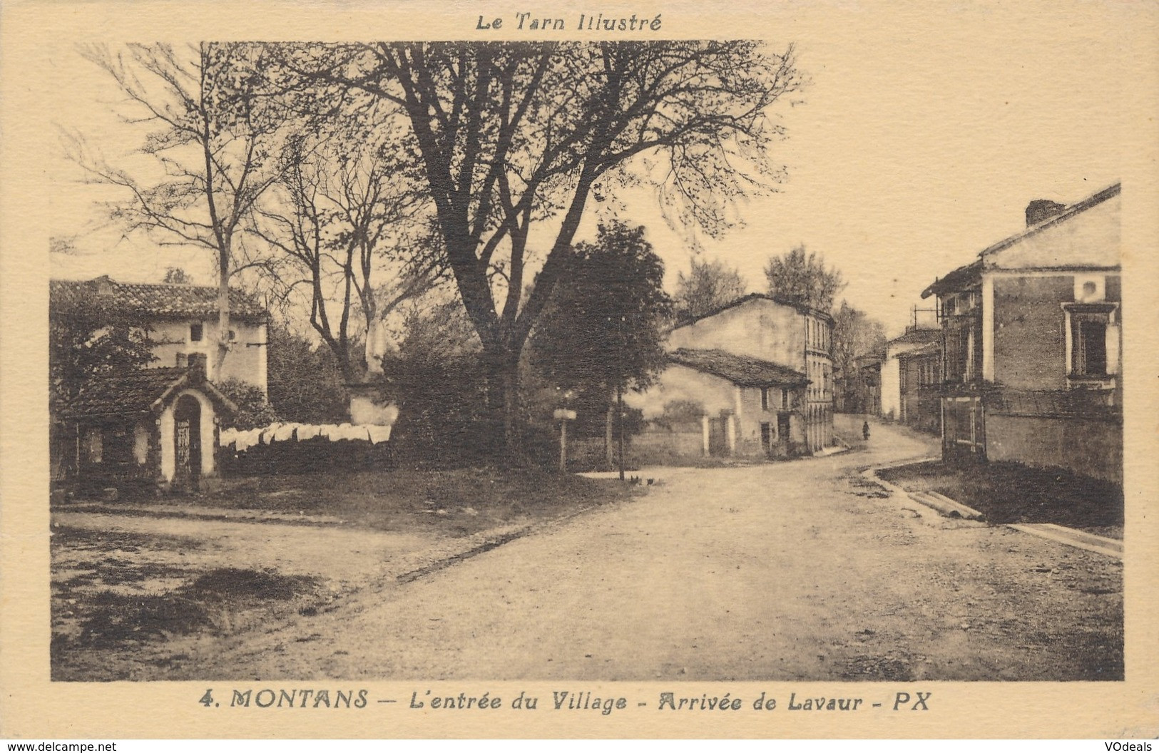 CPA - France - (81) Tam - Montans - L'entrée Du Village - Arrivée De Lavaur - Realmont