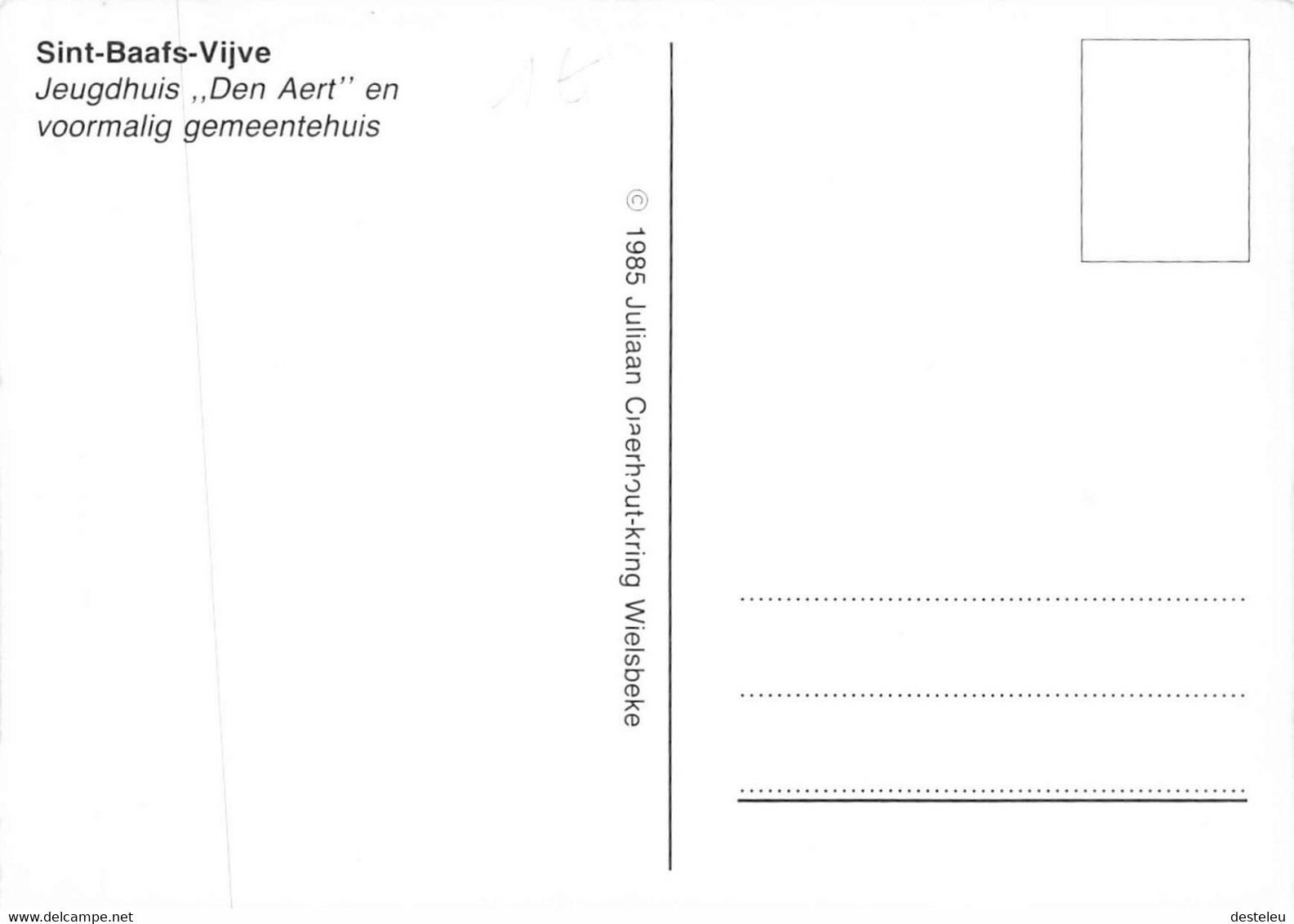 Jeugdhuis Den Aert @ Sint-Baafs-Vijve - Wielsbeke