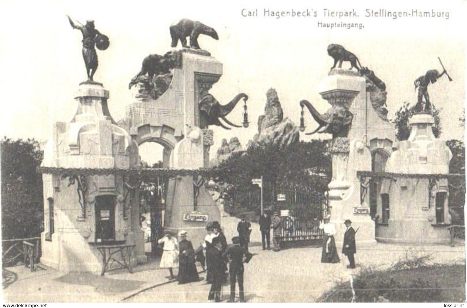 Germany:Hamburg, Stellingen, Carl Hagenbeck's Park, Pre 1940 - Stellingen