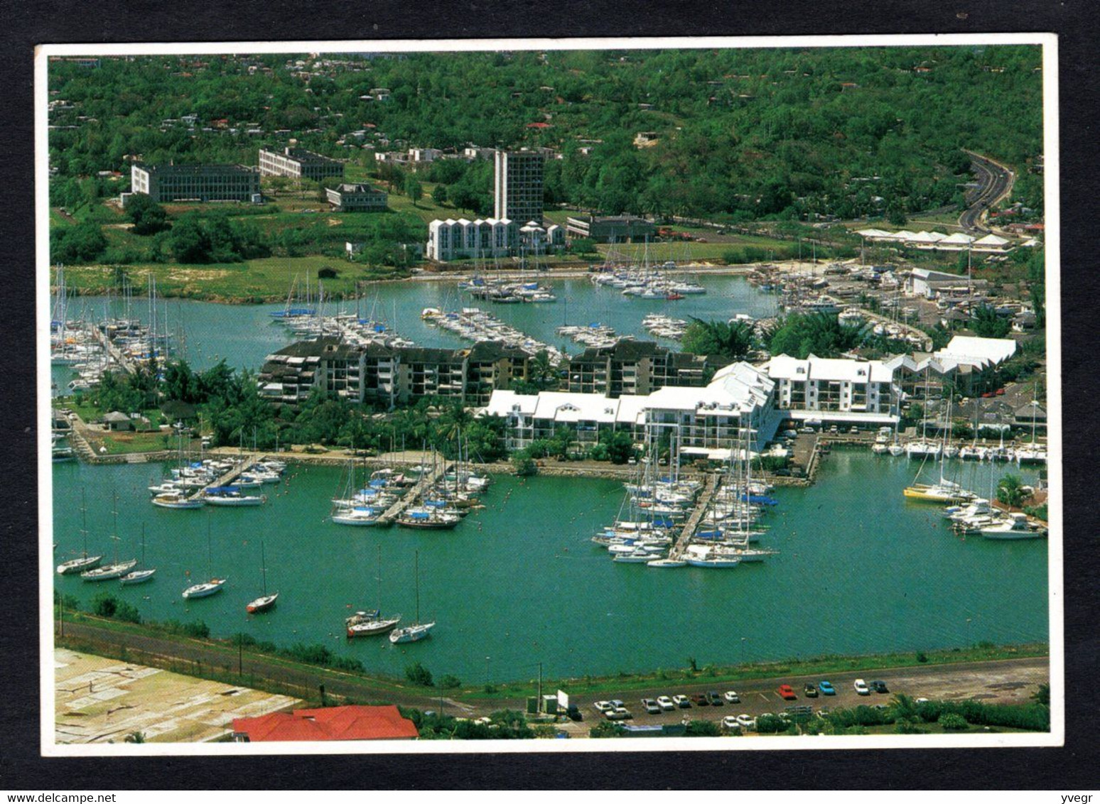 Guadeloupe - 8012 POINTE-à-PITRE - La Marina , Le Port Et Les Voiliers ( Editions HOA-QUI ) - Pointe A Pitre