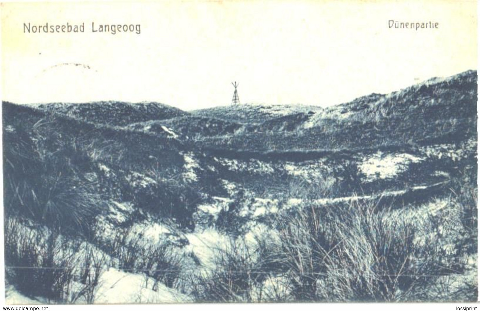 Germany:langeoog Island, Dunes, Pre 1940 - Langeoog