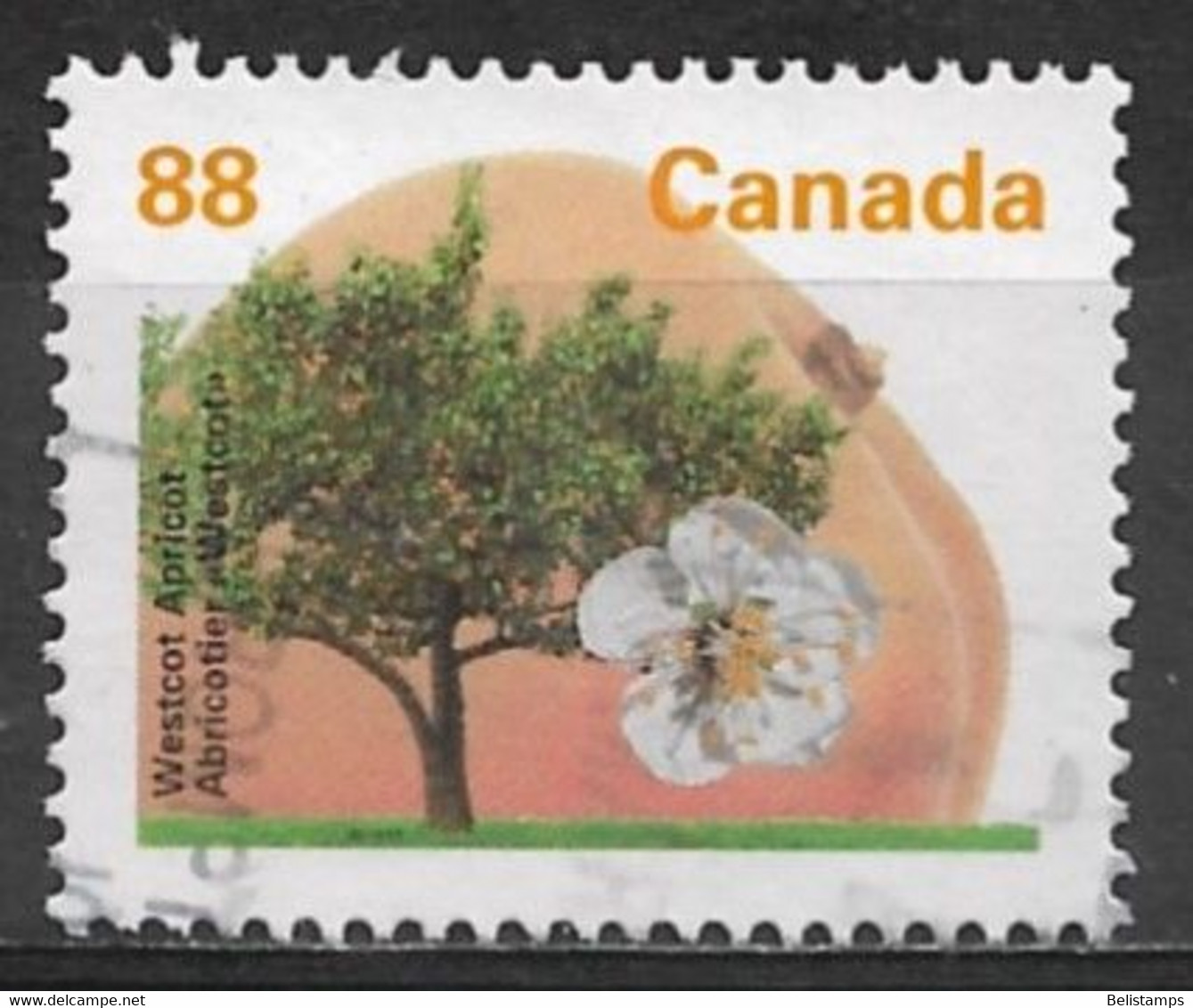Canada 1994. Scott #1373 (U) Tree, Wescott Apricot - Andere & Zonder Classificatie
