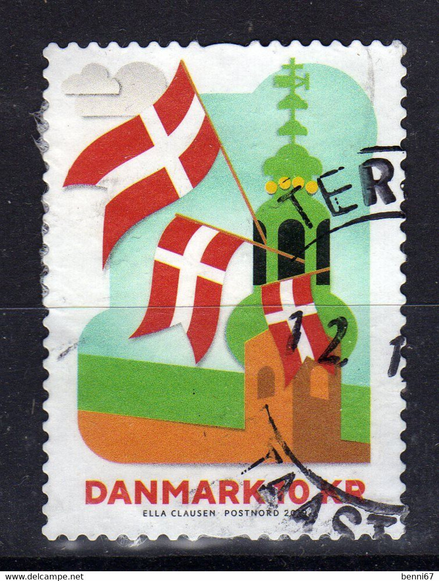 DANEMARK Denmark 2019 Flagg Drapeau Mi 1963 Obl - Sonstige & Ohne Zuordnung