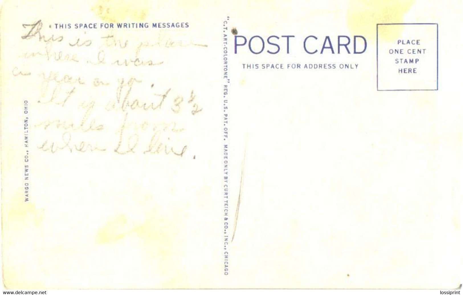 USA:Ohio, Hamilton, Fort Hamilton Hospital, Pre 1940 - Hamilton