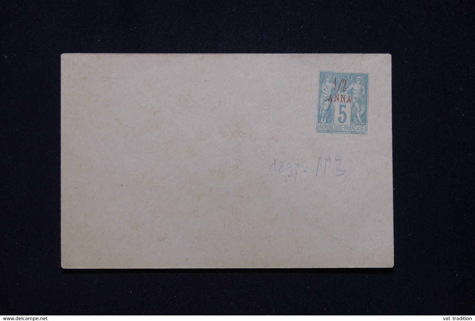 ZANZIBAR - Entier Postal Type Sage Surchargé, Non Circulé - L 95357 - Brieven En Documenten