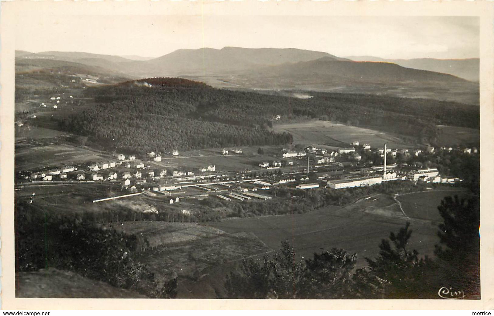 ETIVAL - Les Papeteries De Clairefontaine Et Vue Générale. - Etival Clairefontaine