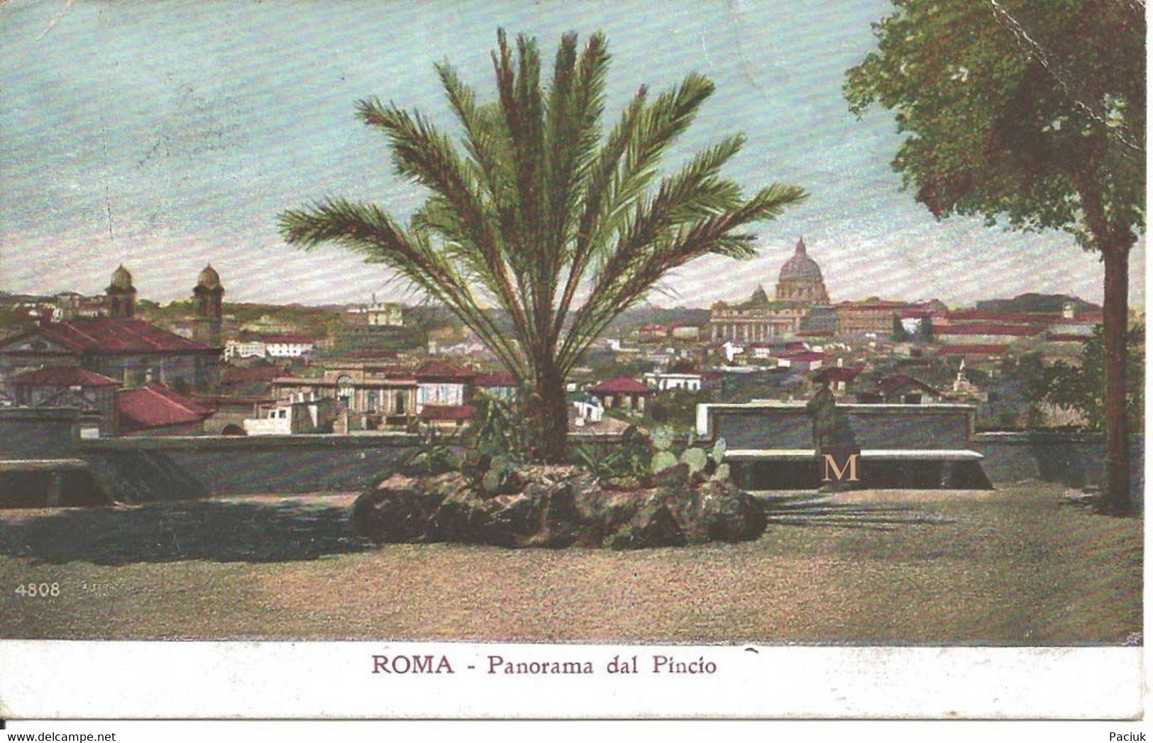 Roma - Panorama Dal Pincio - Parcs & Jardins