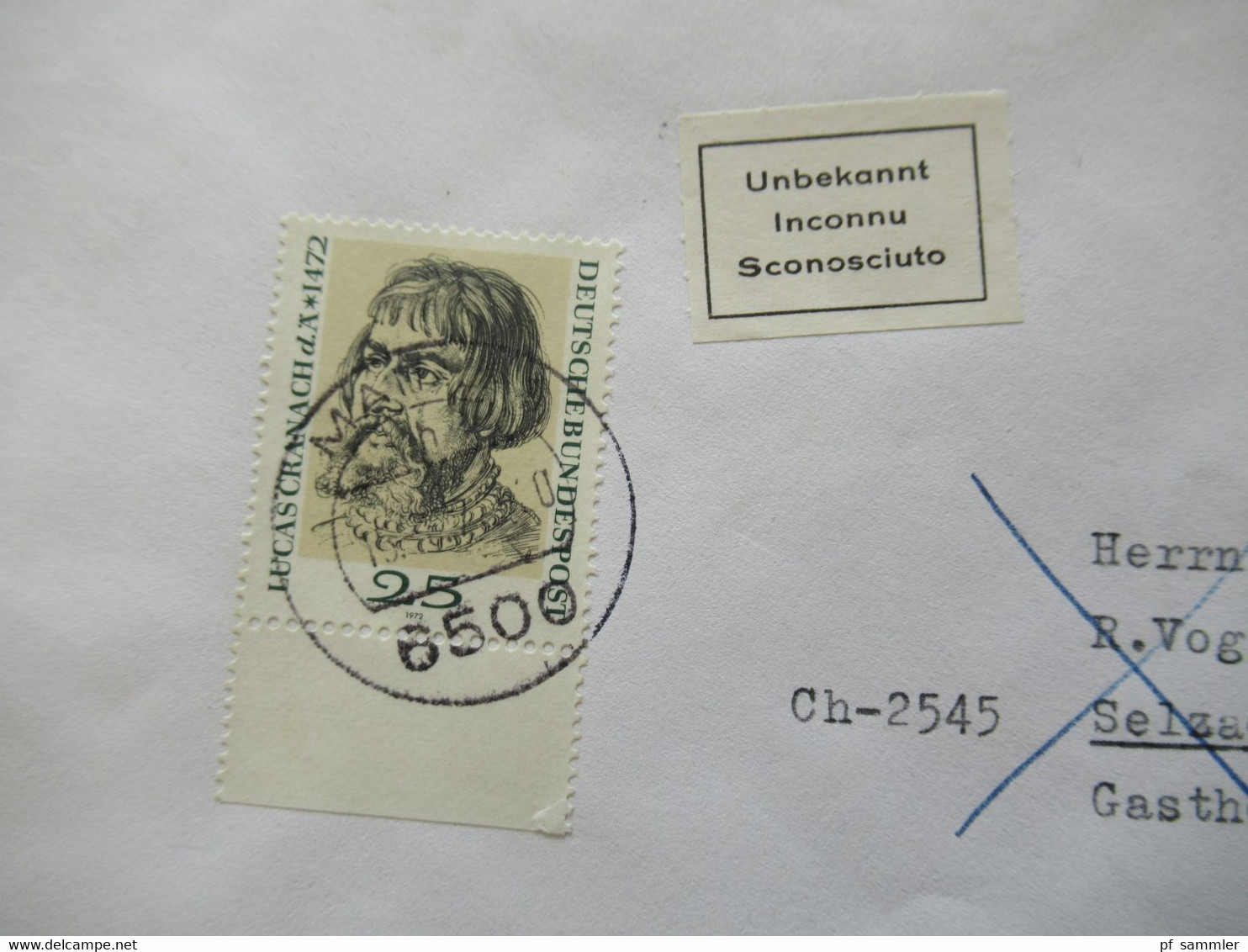 Berlin 1964 - 84 Retour / Nicht abgeholt usw. 24 Belege mit verschiedenen Stempeln und Aufklebern!! Auch Auslandsbriefe