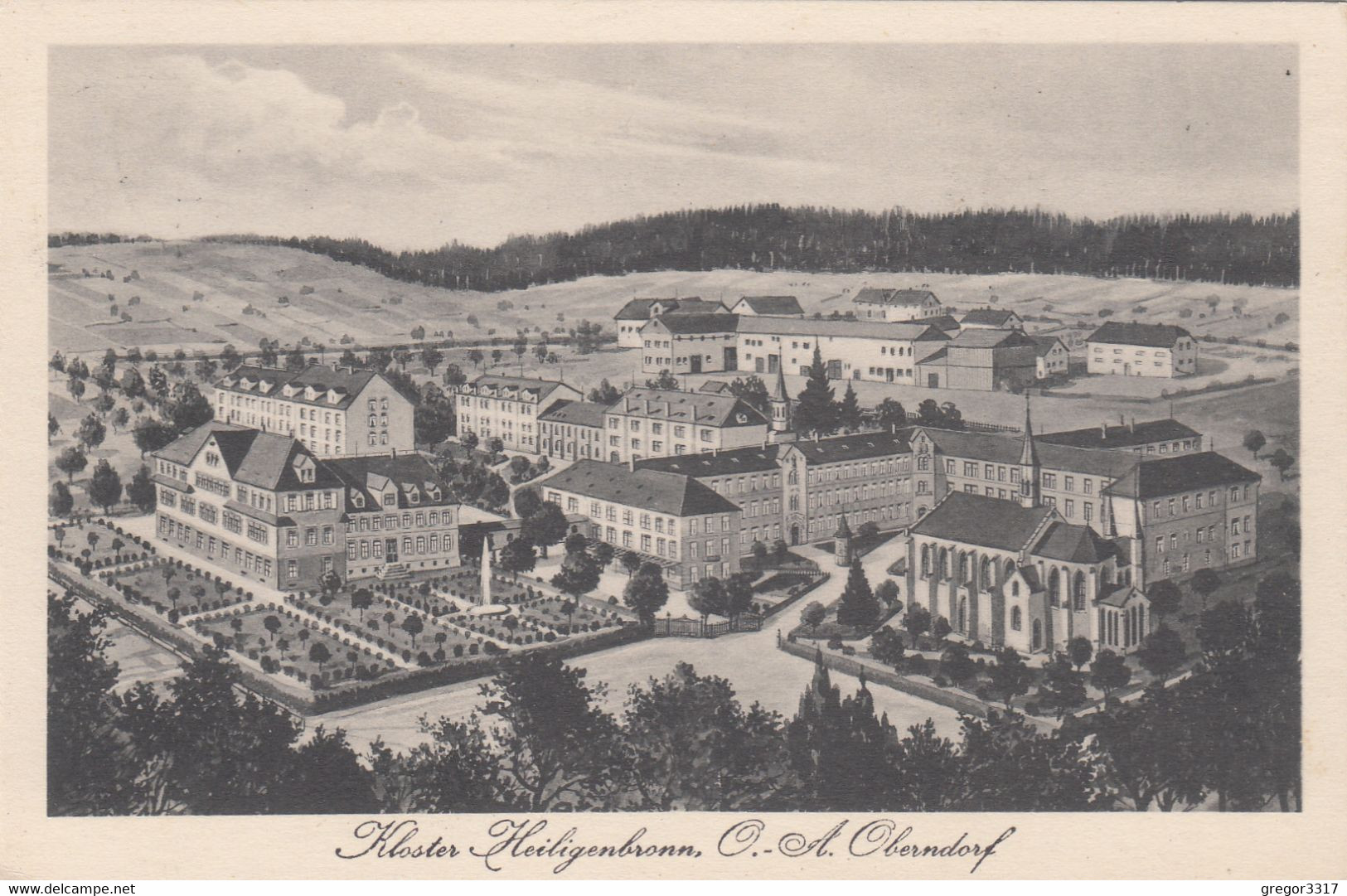 3132) Kloster HEILIGENBRONN - O.A. OBERNDORF - 1926 !!! Super Variante ALT ! - Schramberg