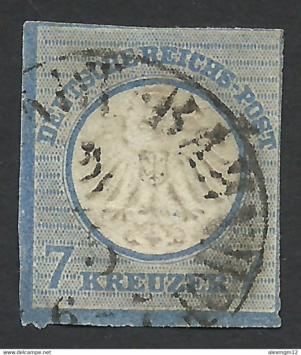 Germany, 7 Kr. 1872, Sc # 10, Mi # 10, Used., - Usati