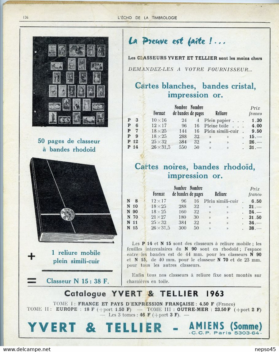 Timbrologie.Collection Des Timbres Préoblitérés De France.Timbres " Annulés " Préoblitérés.chronique Poste Aérienne. - Français (àpd. 1941)