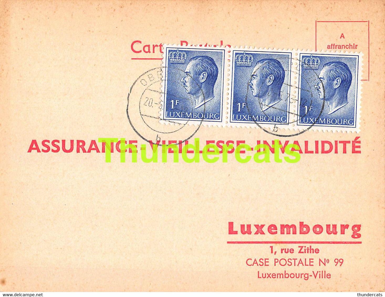 ASSURANCE VIEILLESSE INVALIDITE LUXEMBOURG 1973 DIFFERDANGE DOLAR WILTGEN - Lettres & Documents