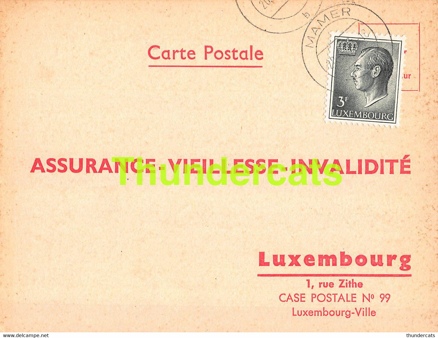 ASSURANCE VIEILLESSE INVALIDITE LUXEMBOURG 1973 MAMER STEFFEN KINNEN - Covers & Documents