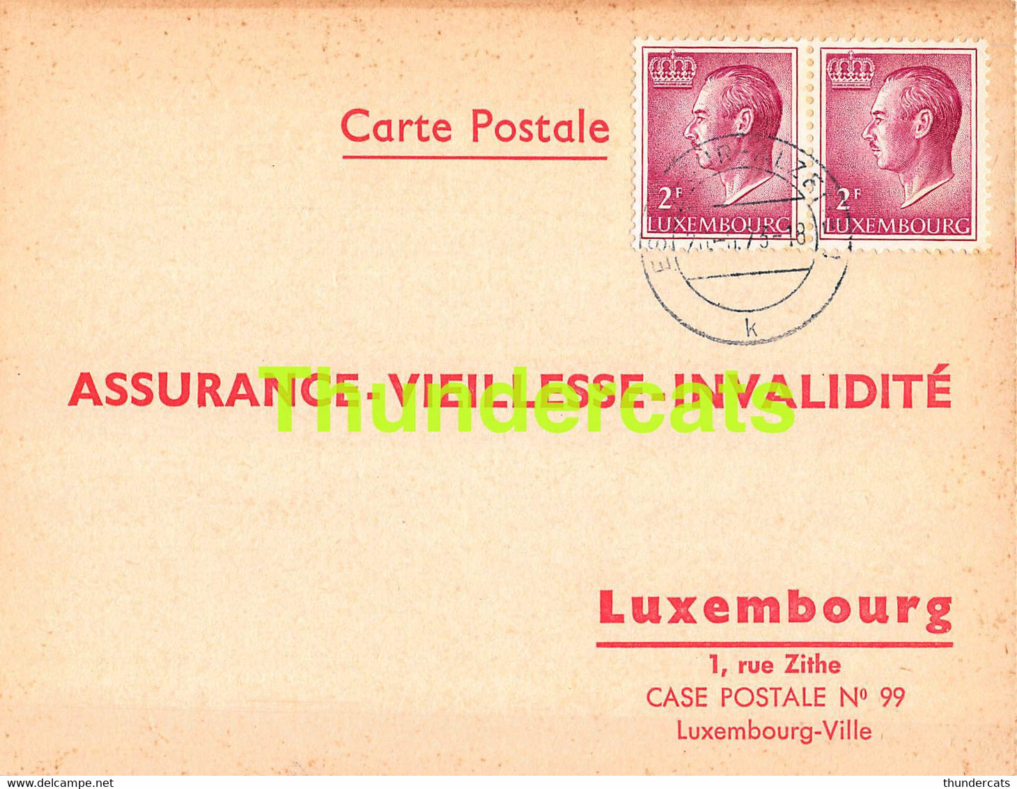 ASSURANCE VIEILLESSE INVALIDITE LUXEMBOURG 1973 ESCH SUR ALZETTE PHILIPPE NICOLA JAC - Lettres & Documents