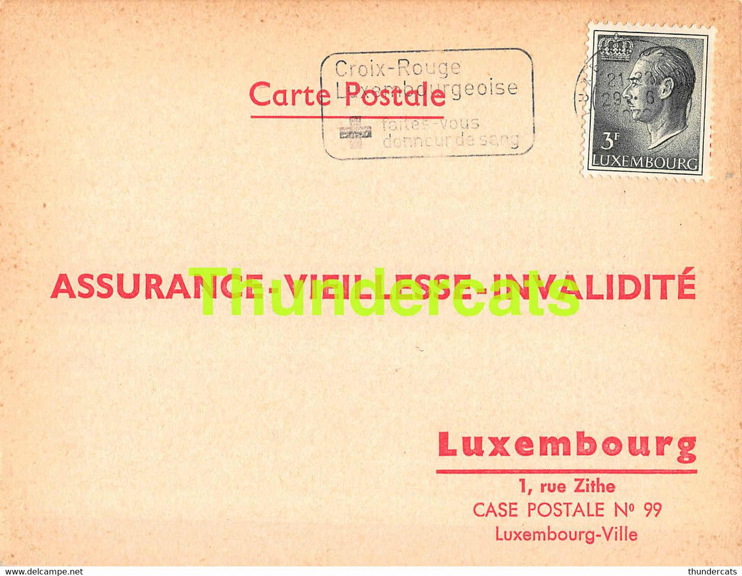 ASSURANCE VIEILLESSE INVALIDITE LUXEMBOURG 1973 FELLER - Storia Postale