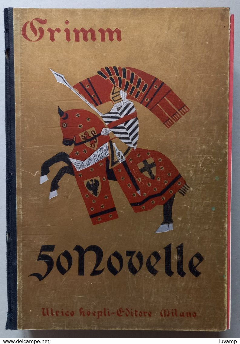 50 NOVELLE- EDIZIONE  HOEPLI  DEL 1940 ( CART 72) - Novelle, Racconti