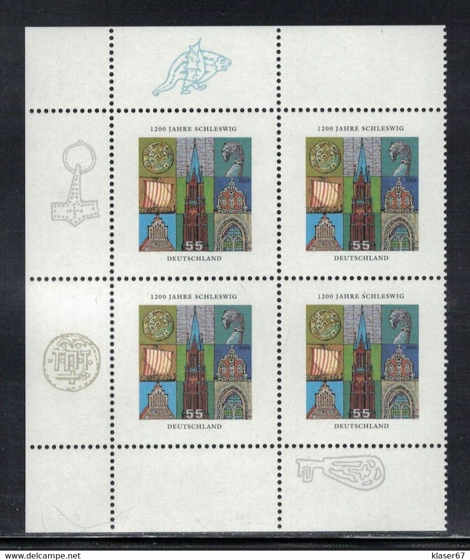 DE 2004 MI 2377 4er Block MNH - Unused Stamps