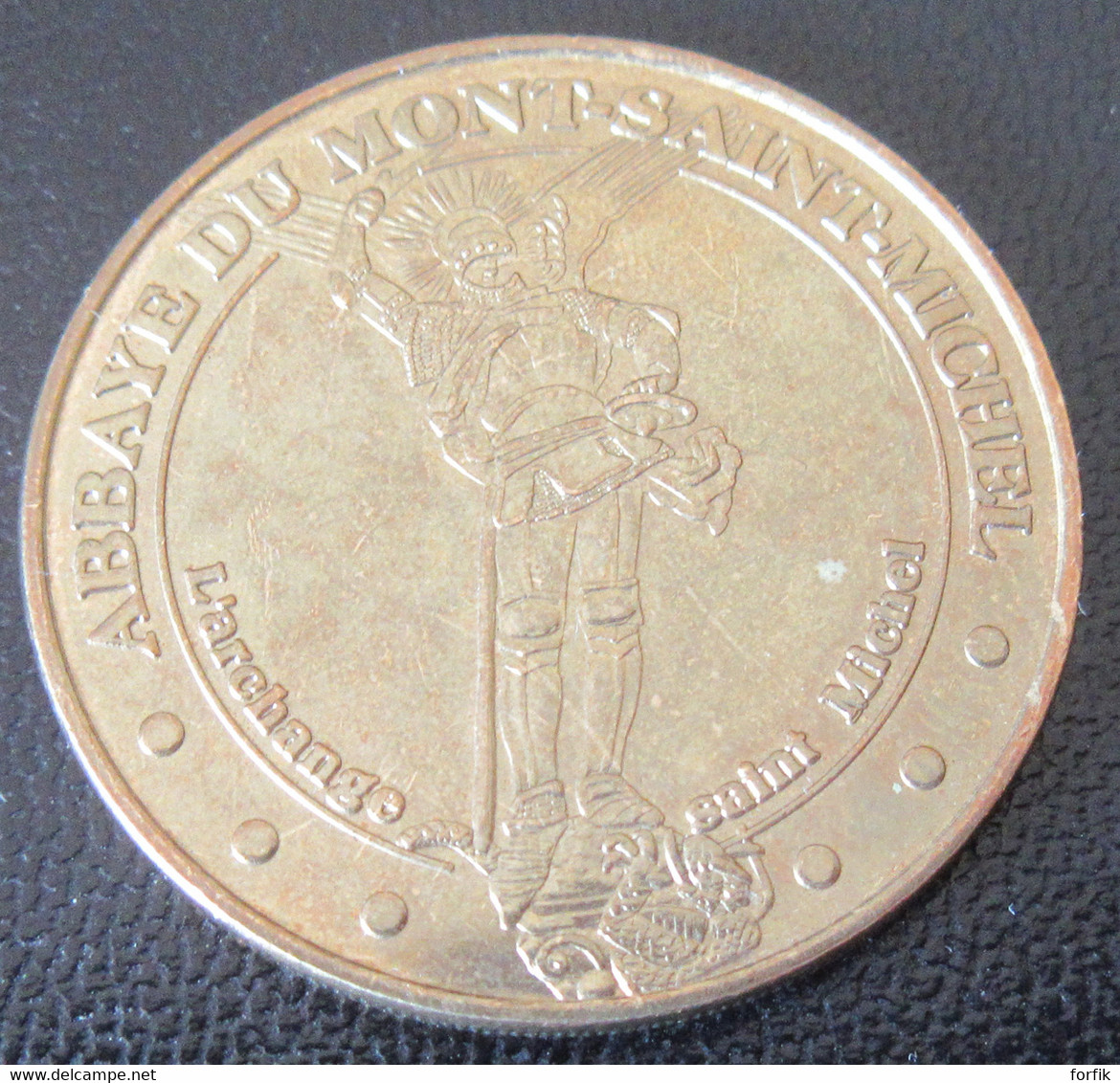 France - Médaille De La Monnaie De Paris - Archange Saint-Michel / Abbay Mont St Michel - 2014 - 2014