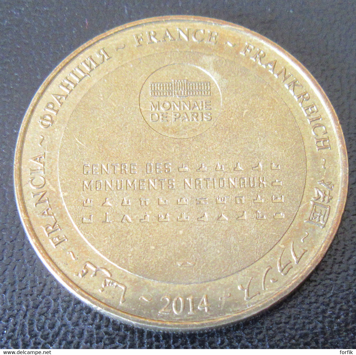 France - Médaille De La Monnaie De Paris - Archange Saint-Michel / Abbay Mont St Michel - 2014 - 2014