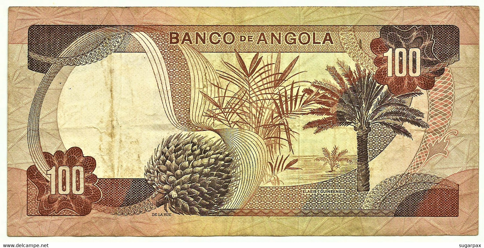 Angola - 100 Escudos - 24.11.1972 - Pick 101 - Série CE - Marechal Carmona - PORTUGAL - Angola