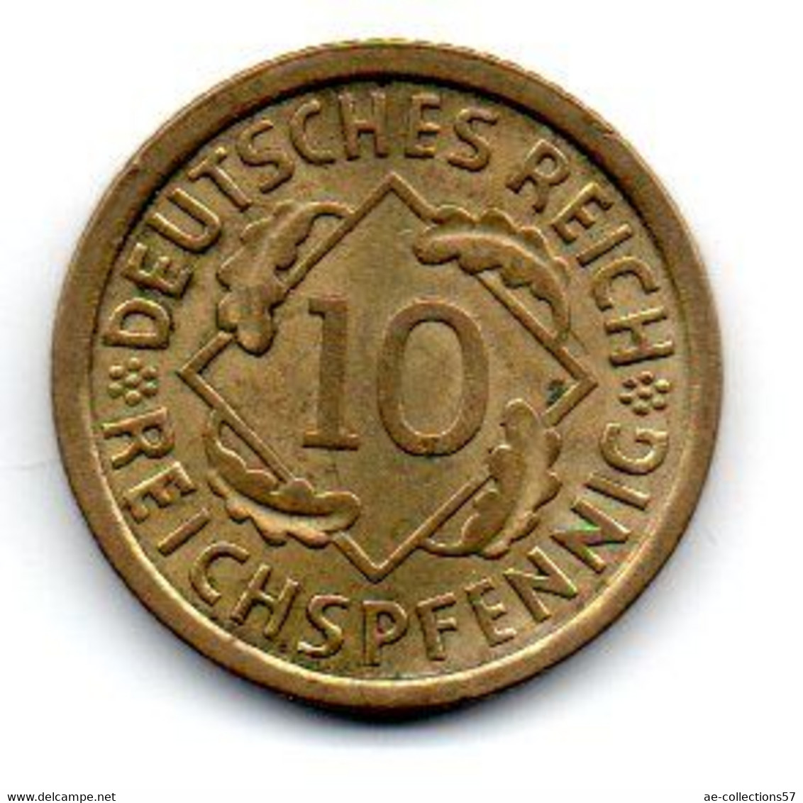 Allemagne -  10 Reichspfennig 1936 A TTB+ - 10 Reichspfennig