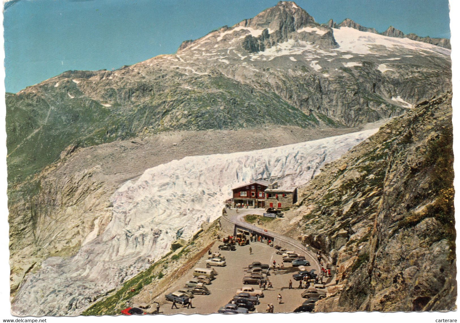 SUISSE,helvetia,furkastrasse Mit Rhonegletscher - Sonstige & Ohne Zuordnung