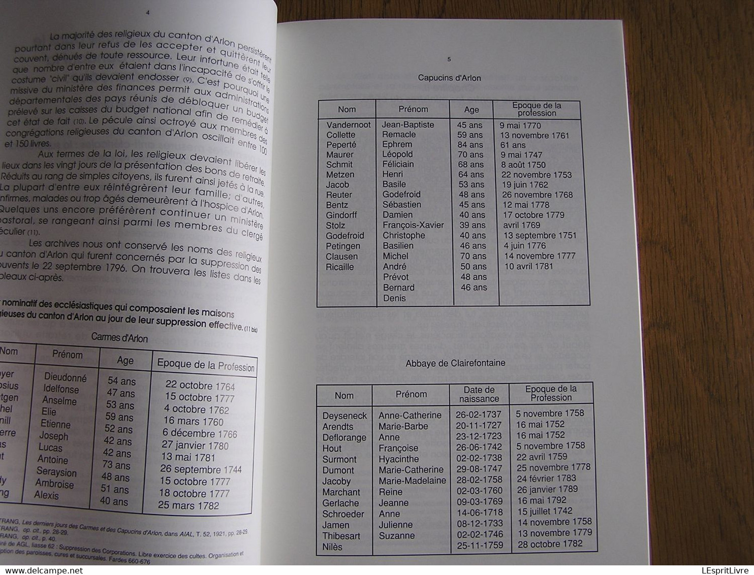 BULLETIN DE L'INSTITUT ARCHEOLOGIQUE DU LUXEMBOURG ARLON 1-2 1991 Régionalisme Canton Révolution Française - Belgique