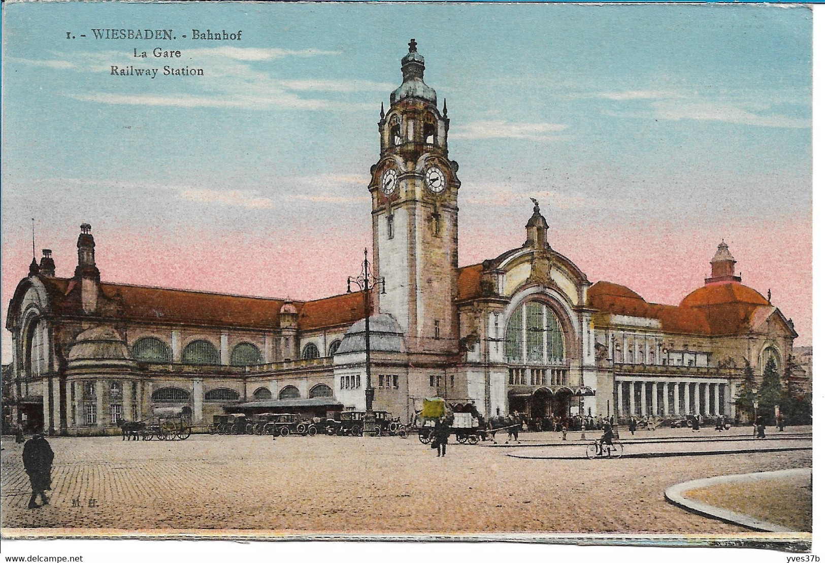 WIESBADEN - Bahnhof - La Gare - Wiesbaden