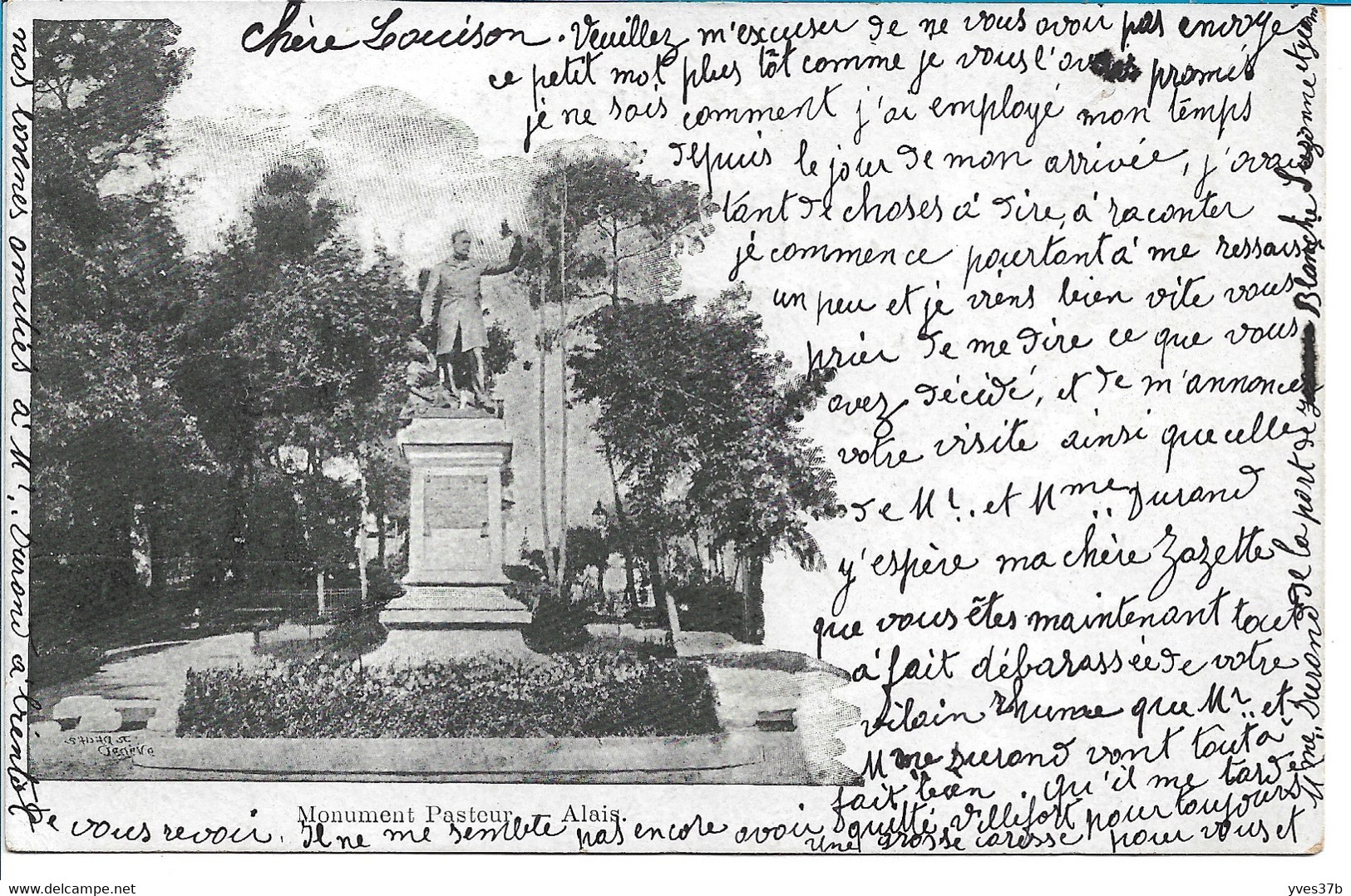 ALES - Monument Pasteur - Alès