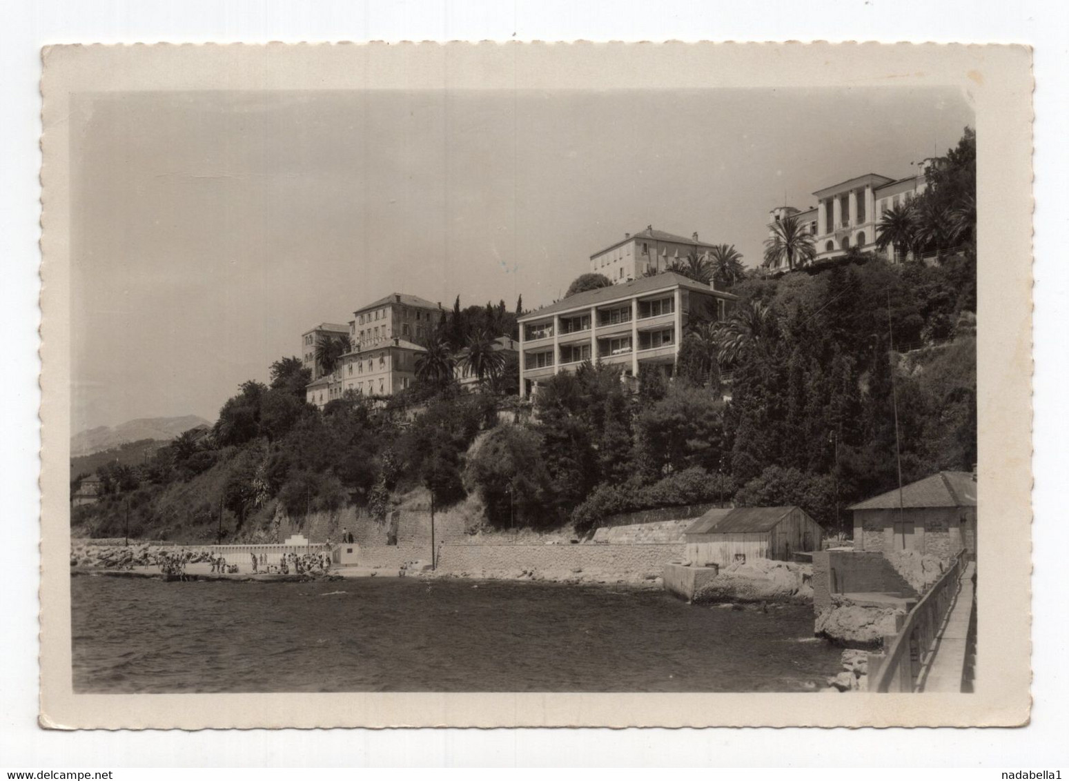 1958 YUGOSLAVIA, MONTENEGRO, TPO 35 ZELENIKA-SARAJEVO, HERCEG NOVI, ILLUSTRATED POSTCARD, USED - Yougoslavie