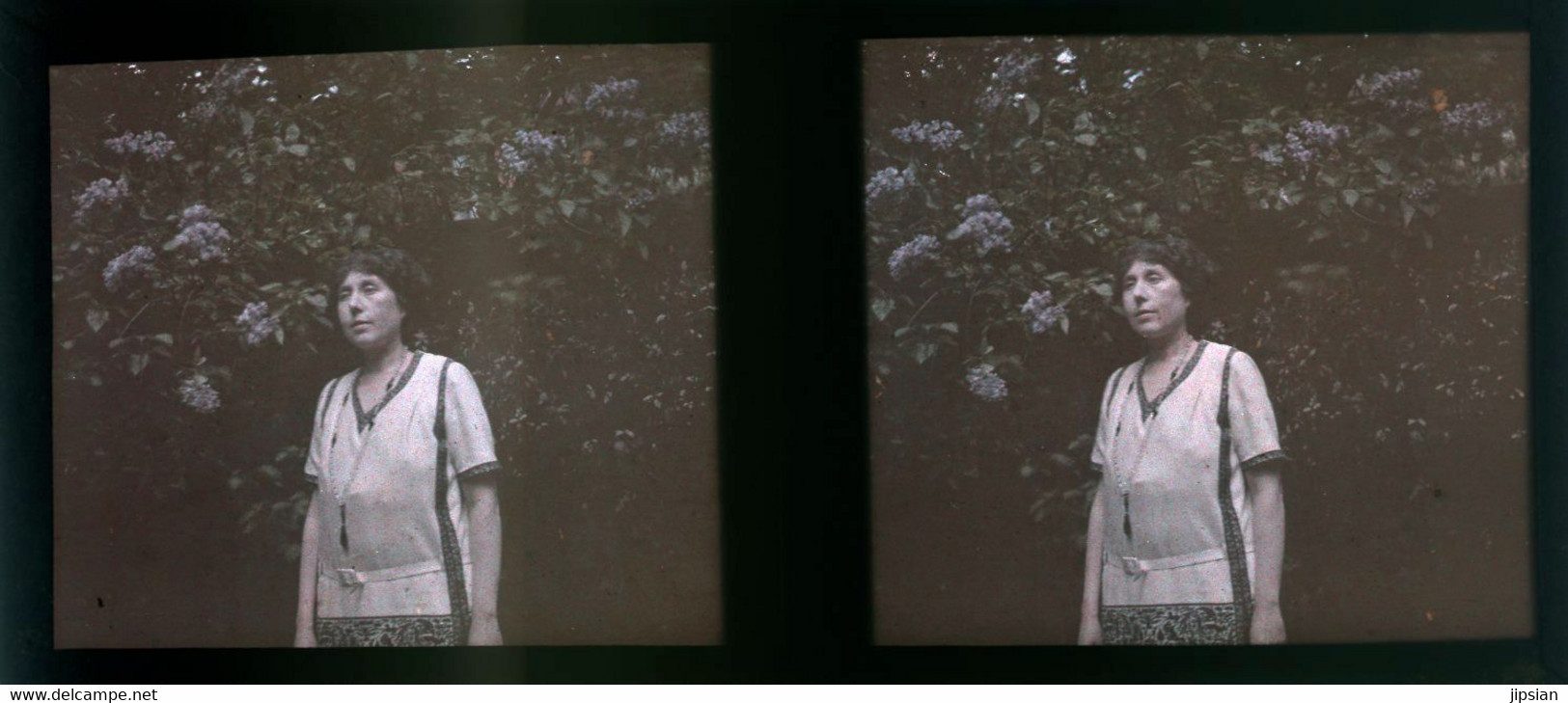 Lot 8 Plaques Verre Photo Stéréo Positives Autochrome Voyage Poitou 1929 - La Rochelle Montmorillon Angles Sur Anglin GF - Poitou-Charentes