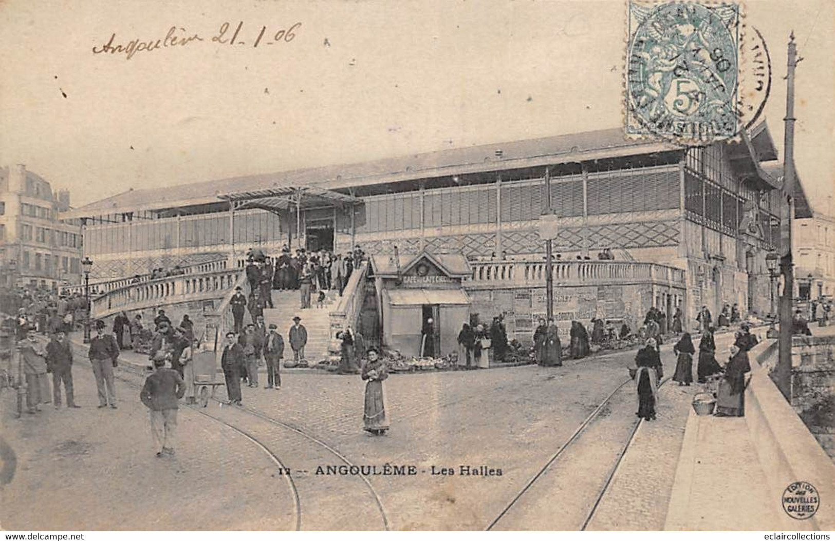 Angoulême         16        Les Halles   N° 12     (voir Scan) - Angouleme