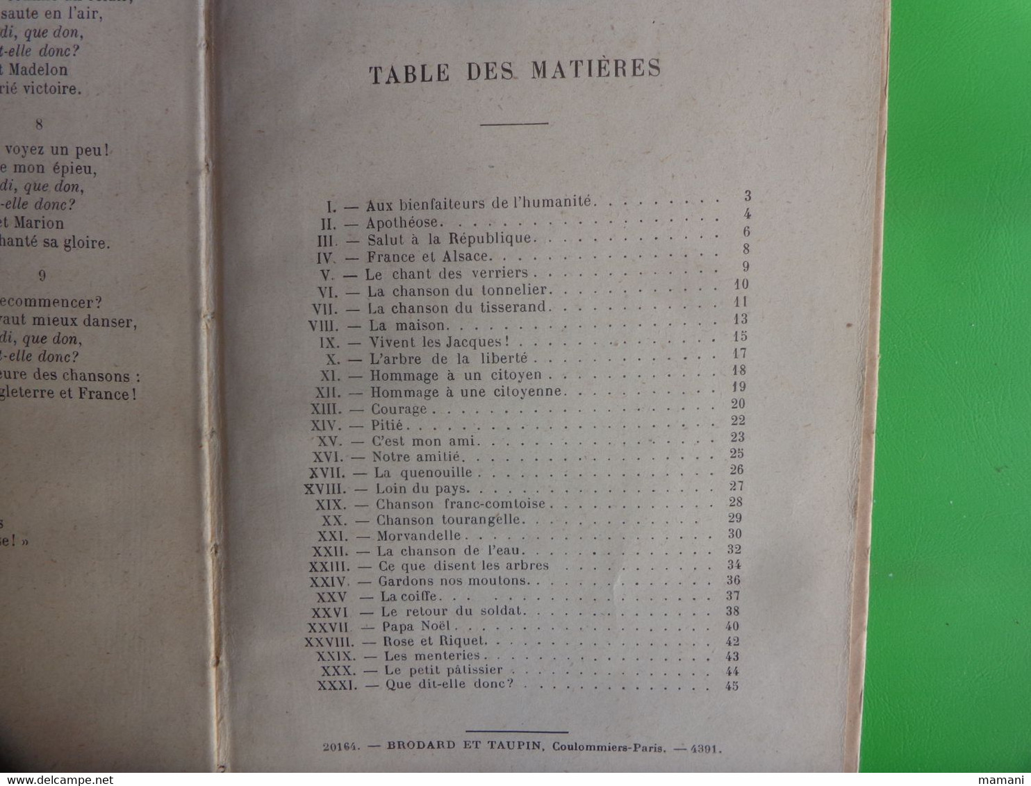 Chants Populaires Pour Les Ecoles - Autres & Non Classés