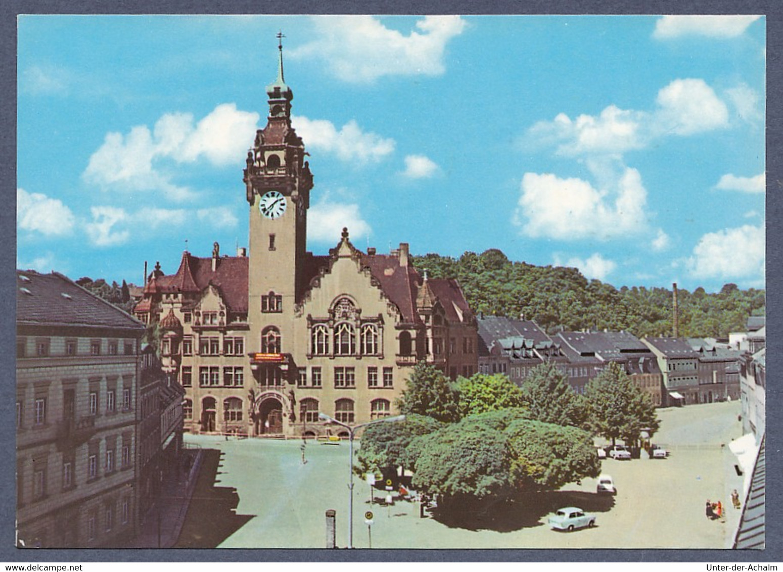 Waldheim In Mittelsachsen - Rathaus Am Platz Der Befreiung - Waldheim